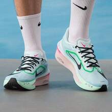 Nike Zoom Fly 6 Sepatu Lari Kasual Maraton Low-Top Serbaguna, Nyaman, Pelat Serat Karbon, Tahan Lama, Mendukung, Meningkatkan Tinggi Badan, dan Memantul, Pria, Biru - Biru - View 3