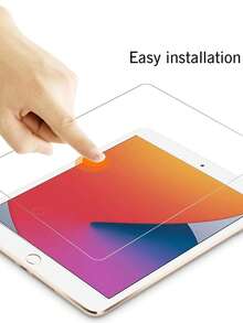 ZYONS 1pc Tablet Screen Protector, Compatible With IPad 11th Gen/10/11 Inch/10.9 Inch 2026/2025/2022, [Compatible With Face ID And Apple Pencil], Ultra-Hard Tempered Glass Film, Scratch-Resistant, Bubble-Free, High Definition, Anti-Explosion, Anti-Fingerprint, Tablet Screen Protector, Compatible With Apple Mini/Air/Pro 11 13 12.9, Birthday, Gift For Family, Friends, Tablet Screen Protector, Tablet Accessories, Waterproof, Shockproof, Anti-Drop Full Coverage, Compatible With Tablet Case - 1 Piece - View 3