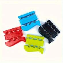 Finger Strength Trainer 1 Set 4 Independent Resistance Buttons Help Improve Hand Flexibility And Grip Strength Suitable For Guitar, Piano And Ukulele Players Great Gift For Halloween And Christmas - Multicolor - View 6