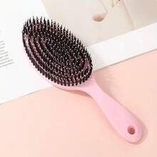 1pc Hair Filling Straight Hair Styling Comb, Professional Anti-Frizz Smoothing Tool, Wet & Dry Use, Unisex, Portable Travel Camping Vacation Hair Accessory - Multicolor - View 10