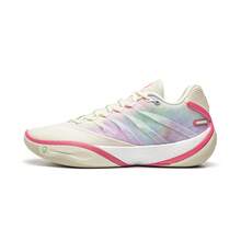 LI‑NING WADE SHADOW 8 Men's Basketball Shoes Shock‑Absorbing For Basketball Badminton Pickleball ABPW023 - Off-white/Breeze Purple - View 5