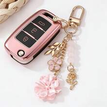 New Rose Theme Bag Charm, USB Flash Drive Keychain, Metal Lanyard, Cute Stone Pendant, Key Chain, Phone Charm, Holiday Gift, Keychain, Lanyard, Key Chain, Key Chain Decoration - Multicolor - View 10