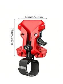 Heavy Duty Self-Locking Waist Tool Clip, Quick Mount & Access Belt Tool Hook, One-Handed Operation Tool Organizer, Suitable For Drill, Hammer, Hand Tools, Construction Workshop Work Accessories - A - View 2