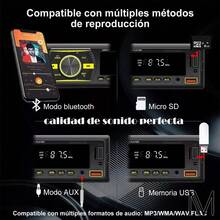 Car Stereo MP3 Bluetooth Audio Player With 2 USB Ports - A - View 9