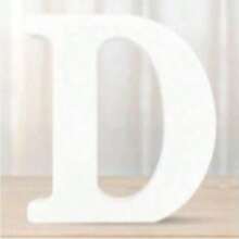 6 Inch White Wooden Letters, Unfinished Wooden Letters, Suitable For Wall Decoration, Standing Decorative Letters, Sliced Sign Decoration, Can Be Used For Crafts, Home Party Projects, Birthdays, Graduations, Etc., The Best Gift Choice. - A - View 12