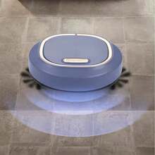 Smart Robot Vacuum Cleaner, Home Cleaning Robot Vacuum Mop Combo, All-In-One Sweeping, Mopping, Vacuuming, USB Rechargeable Intelligent Robot Vacuum Cleaner, Household Cleaning Robot - Black (Pet Hair Killer) - View 9