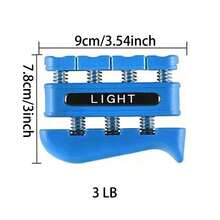 Finger Strength Trainer 1 Set 4 Independent Resistance Buttons Help Improve Hand Flexibility And Grip Strength Suitable For Guitar, Piano And Ukulele Players Great Gift For Halloween And Christmas - Multicolor - View 7