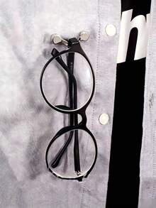 Hanging Glasses Clip, Pin Type Multifunctional Wearable Clothing Clip, Glasses Headphone Cable Clip - View 2