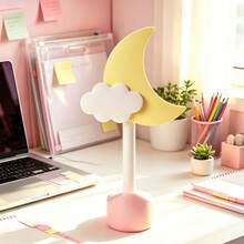 Crescent Moon Cloud Game Controller Headphone Stand, 3D‑Printed Desk Organizer Holder, Cute Aesthetic Desktop Decor, Birthday Christmas Halloween Thanksgiving Holiday Gift For Game Lovers - A - View 10
