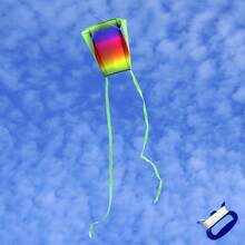 Colorful Mini Soft Kite, Comes With 30m Flying Line, Ideal For Outdoor Recreation, Kite Winder In Random Color Shipped - Colorful Style 2 - View 7