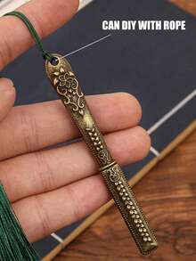 2pcs Handmade Embroidered Seam Ripper, Cross Stitch Thread Snips, Sewing Thread Cutter, Vintage Comfortable Grip, Easy To Cut Thread - Multi-color - View 7