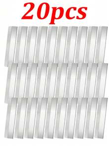 100/30/20pcs Razor Blades, Stainless Steel Double-Edge Blades, Scraper For Shaving And Eyebrow Trimming, Vintage Manual Razor Blades, Double-Edge Shaving Blades - Multi-color - View 7