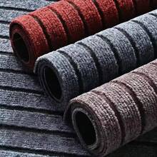 Striped Non‑Slip Floor Mat Roll, Wear‑Resistant Entrance Doormat, Easy‑Clean Rug For Indoor Outdoor Home Hallway - Multicolor - View 7
