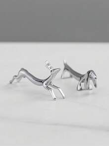 8 Pcs Aluminum Animal Chopstick Rests - Elegant Table Accessories, Lightweight Luxury Dog And Deer Shaped Spoon Holders For Home And Hotel Use - View 3