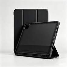 Case For IPad Pro 11 Inch Case 4th/3rd/2nd Generation 2022/2021/2020, Soft TPU Protection, Pencil Holder, Tri-Fold Stand, Auto Wake/Sleep, Shockproof Lightweight - Solid Color - View 8