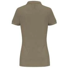 Roly Asquith & Fox Womens/Ladies Plain Basic Short Sleeve Polo Shirt/Top - Khaki - View 2