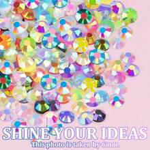 Set Rhinestone Flatback 32.000 pcs/40 Warna, Kit Batu Permata Buatan Tangan Multicolor dengan Pena Pengambil dan Pinset, Cocok untuk DIY, Pakaian, Sepatu, Perhiasan Mengkilap, Palet Campuran Berwarna-warni - MultiWarna - View 3