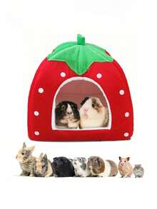 Small Animal Beds & Hammocks - Red - View 1