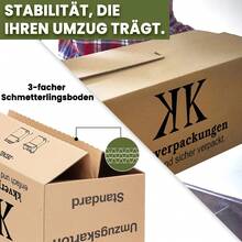 30 NEW MOVING BOXES FREE VERY UK XXL- - Rechteck - Übersicht 2