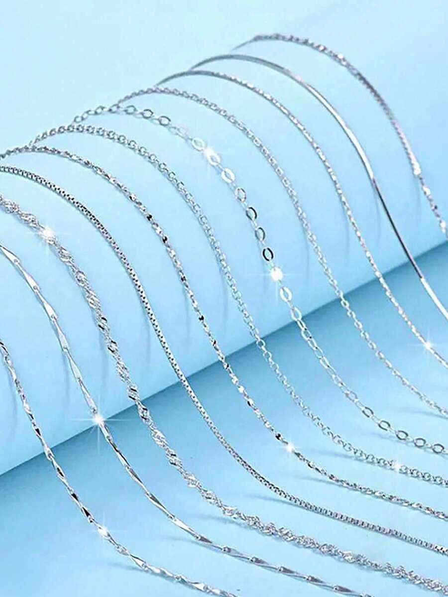 1pc Minimalist Design Layered Necklace, Delicate Jewelry, Daily Wear, Gift