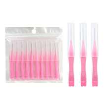 MyAoKuE-Up 5/10/20 Pcs Reusable Mini Eyebrow Brush (With Protective Cover), Multi-Functional Mascara Brush For Eyebrow Grooming, Makeup Brush, Suitable For Eyebrow Shaping, Separating Eyelashes, And Beauty Care, Suitable For Daily Use At Home And On The Go. - Multicolor - View 8