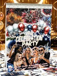 DanSoul 20pcs Large Size Adult Birthday Party Theme Stickers, Pre-Cut Matte PET Aesthetic Sticker Book, Rich Content, Suitable For Journaling, Scrapbooking, Decoration, Greeting Card Making, School Supplies - Journaling Stickers - View 10