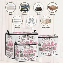 1pc Large Capacity Star-Shaped Lid Storage Box, Foldable Organizer Bin, Suitable For Blankets And Quilts, Equipped With Durable Zipper, Perfect Holiday Home Gift, Can Be Used For Under-Bed Storage. Organizer Box With Lid, Storage Box With Lid, Extra Large Quilt Organizer, Storage Box With Lid, Storage Box, Storage Box With Lid, Storage Cabinet, Medicine Storage Box, Box-Style Storage, Storage Bin, Cabinet - Multicolor - View 6