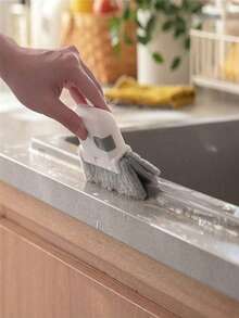 1pc Window Gap Cleaning Brush, Perfect For Window Glass Cleaning And Corner Cleaning - Multicolor - View 2