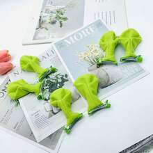 2/4/6/10pcs Green Ogre Ear Hair Clips, Cute Monster Hair Clips For Halloween, Halloween Cosplay Party Costume Props - Multicolor - View 7