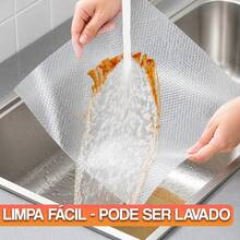 Tapete de Bancada Grande 3Mx60CM Forro Protetor Para Gavetas Armário Mesa Impermeável Lavável - 60cm - Visão 4
