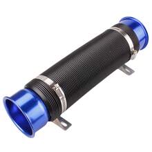 1pc Car Ventilation Telescopic Tube, Adjustable Intake Air Vent Hose, Turbo Intake Soft Hose, Air Guide Tube, Black/Red/Blue/Silver Multiple Colors Available - A - View 9