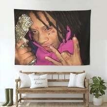 1pc Abstract Wall Tapestry, Suitable For Hallway Or Staircase Wall - Adds Depth And Personalized To Transitional Spaces - Multicolor - View 4