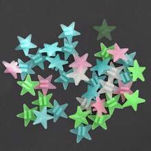 60Pcs/36Pcs Glow‑In‑The‑Dark Spoke Beads, Mixed Heart Star Ball Moon Clip‑On Wheel Decor For Bicycle - Multicolor - View 1