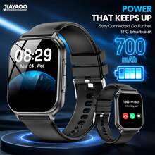 JIAYAOO Popular 1.83 Inch Touch Screen Smartwatch, Unisex, High-Definition Call Quality, Step & Calorie Tracking, Music & Message Notifications, 100+ Fitness & Sports Functions, Compatible With Android & Mobile Phones - View 10