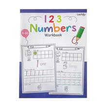 Lachilly Children's Handwriting Practice Workbook: Letter And Number Tracing, With Lines, Learning Activities, Early Writing Skills Development, Classroom Essential - Numbers Style 1 - View 12