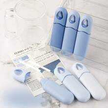 6pcs Gradient Color Highly Attractive New Correction Tape, Anti-Slip Anti-Breakage Student-Specific Correction Tape, Pen-Style Integrated Correction Tape, Water Drop Shape, Rounded Design, 4 Colors Available - Gradient Color - View 9