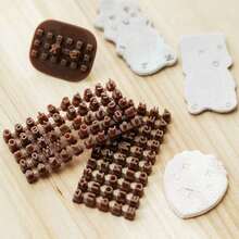 Clay Letter Stamps - Double Mini Letter Clay Stamps, Also Suitable For Cookie Stamps And Clay Letter Stamps - Multicolor - View 3