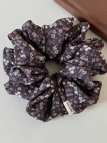 Ditsy Floral Star Casual Polyester Hair Scrunchie - Multicolor - View 7