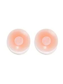 2/6/10pcs Reusable Pull-Up Petal Nipple Covers, Seamless Invisible Self-Adhesive Non-Slip Backless Breast Pads, Suitable For Multiple Occasions - Apricot - View 10