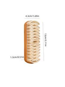 1pc Household Plastic Shoe Brush Soft Bristle Shoe Cleaning Tool For Stain Removal And Renewal, Suitable For Cleaning Winter Snow Boots And Suede Shoes - Yellow - View 10