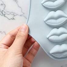 Pink Fun Lips Silicone Mold, Multi-Lip Shape Resin Mold, Aromatherapy Accessory Mold, Handmade Decorative Pendant Mold, Good Molding Effect, Clear And 3D Texture, Suitable For Handmade DIY, Making Decorative Pendants, Creative Small Accessories Handmade Scenes - Multicolor - View 3