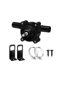 Upgraded Battery-Free Water Pump Kit, Drill-Driven, For Pumping Water And Oil; Suitable For Diesel, Engine Oil, Water, Gardening, RV And Camping - Black - View 7