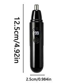 ماكينة حلاقة شعر الأذن والأنف الكهربائية – قابلة للشحن عبر USB مع بطارية ليثيوم 100mAh وشاشة رقمية. تصميم بدون ألم للعناية اللطيفة والفعالة – مناسبة للرجال والنساء على حد سواء. صغيرة الحجم وقابلة للحمل، مثالية للسفر وفكرة هدية رائعة. - متعدد الألوان - مشاهدة 9