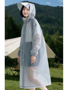 Adult Two-Piece Raincoat Set With Long Full-Body Rain Cape, Waterproof For Heavy Rain, Suitable For Outdoor Activities And Travel - Multicolor - View 14