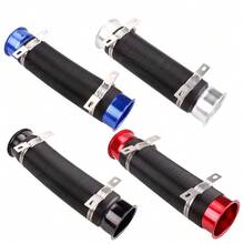 1pc Car Ventilation Telescopic Tube, Adjustable Intake Air Vent Hose, Turbo Intake Soft Hose, Air Guide Tube, Black/Red/Blue/Silver Multiple Colors Available - A - View 6
