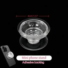 1pc 360° Rotating Phone/Tablet Stand, Adjustable Foldable Desktop Base With Non-Slip Silicone Bottom, Portable Desktop Holder, Suitable As Gift For Family And Friends, Phone Accessory For Office Workers, Students And Teachers - Multicolor - View 13