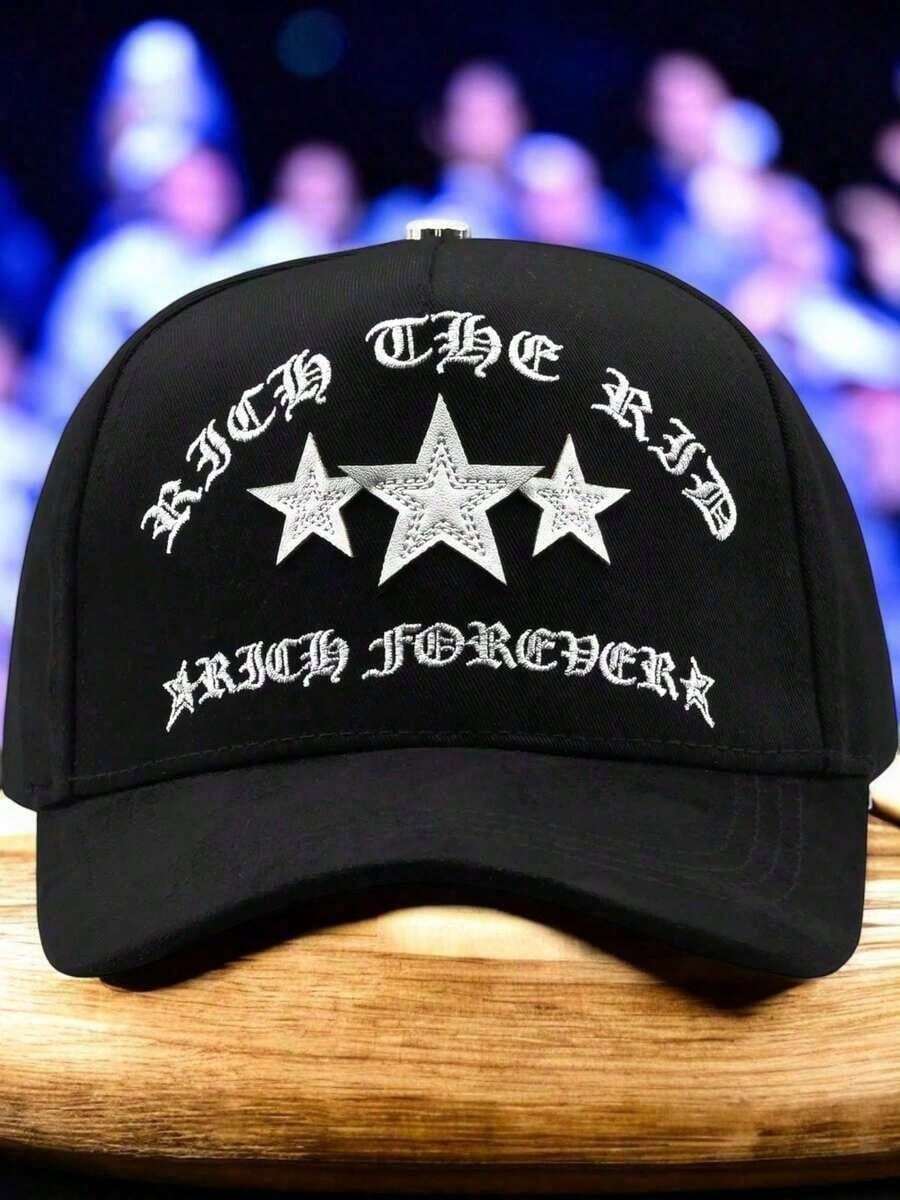Baseball Caps - Black - View 1
