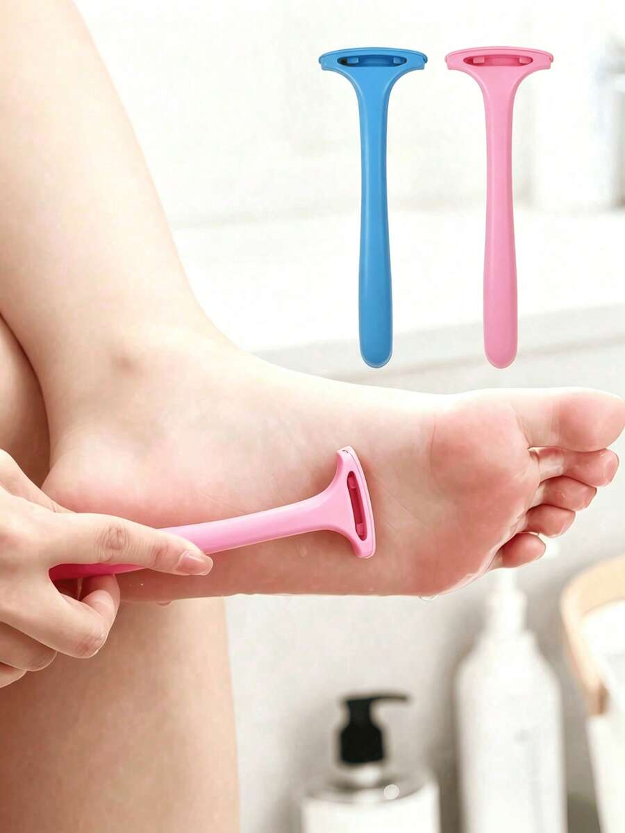Set Alat Perawatan Kaki 5 Buah untuk Menghilangkan Kulit Mati, Pengikis Kulit Mati Kaki, Desain Ergonomis, Pegangan Tahan Aus, Portabel dan Mudah Dibersihkan, Alat Pedikur, Kikir Tumit, Alat Perawatan Kaki Rumahan Profesional, Sempurna untuk Menghilangkan Kulit Mati dan Kulit Pecah-pecah - A - View 1
