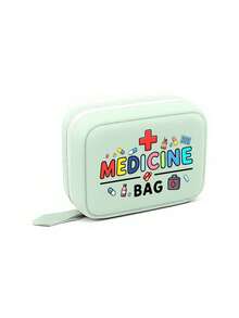 Pill Storage Box Set, MEDICINE BAG Print, 7-Day Twice Daily Large Capacity Pill Organizer, 14 Colorful Compartments, Reusable Travel Medicine Storage Bag, Suitable For Small Daily Items, Ideal For Health-Conscious And On-The-Go Users, Essential Medical Accessory - Multicolor - View 18