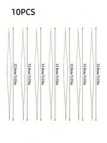 5/10/15/50pcs Stainless Steel Beading Tool Set, Includes Beading Needles, Big Eye Needles, Opener Needles And Handmade Necklace Stringing Accessorie - View 15